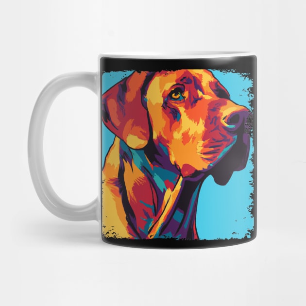 Rhodesian Ridgeback Pop Art - Dog Lover Gifts by PawPopArt